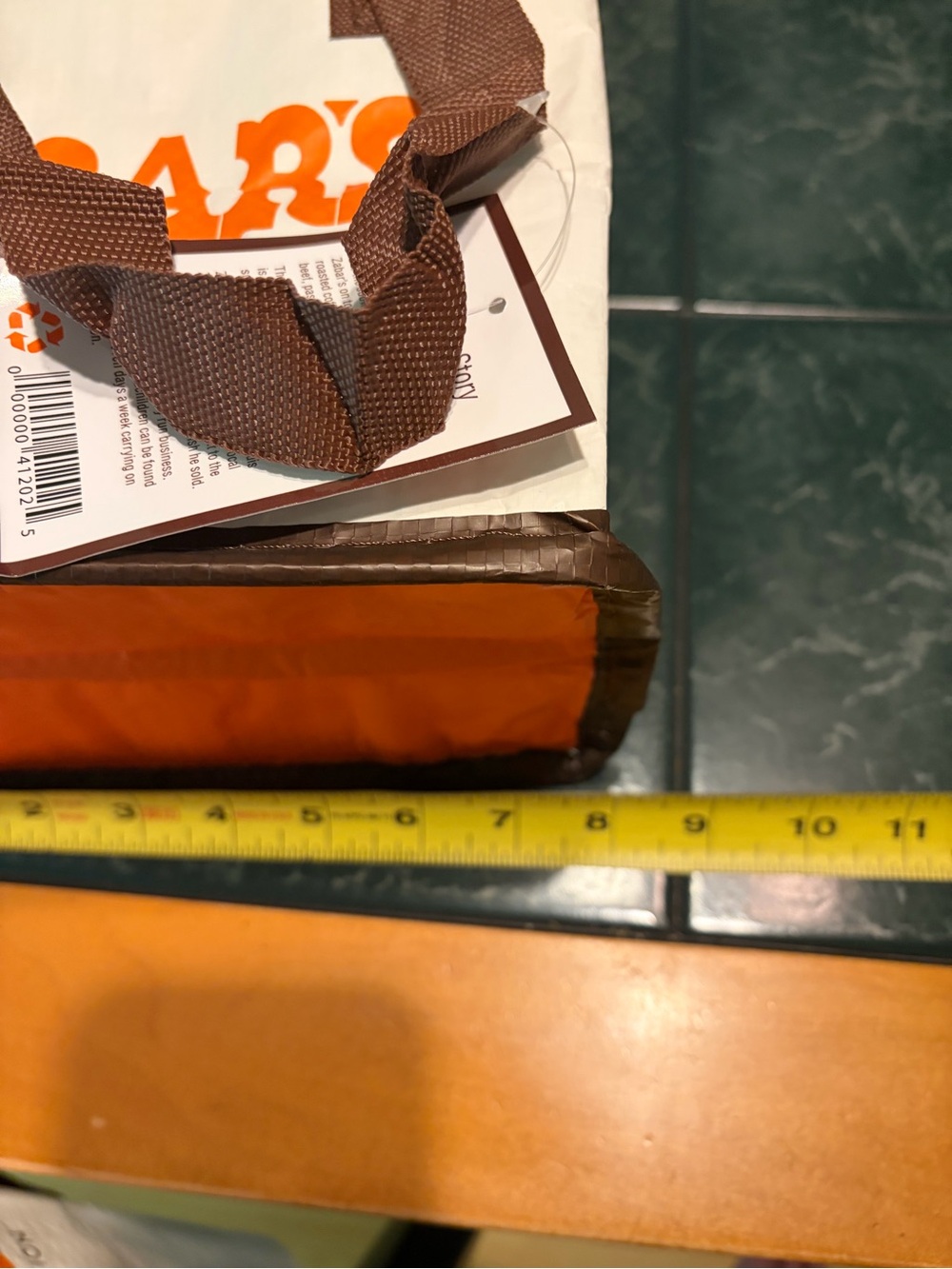 Zabar's Insulated Tote and Cooler Set in Orange and White - Picture 7 of 16
